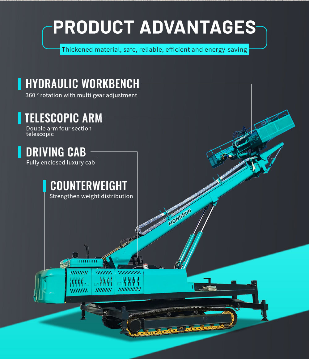 Slope Protection Anchoring Drilling Rig