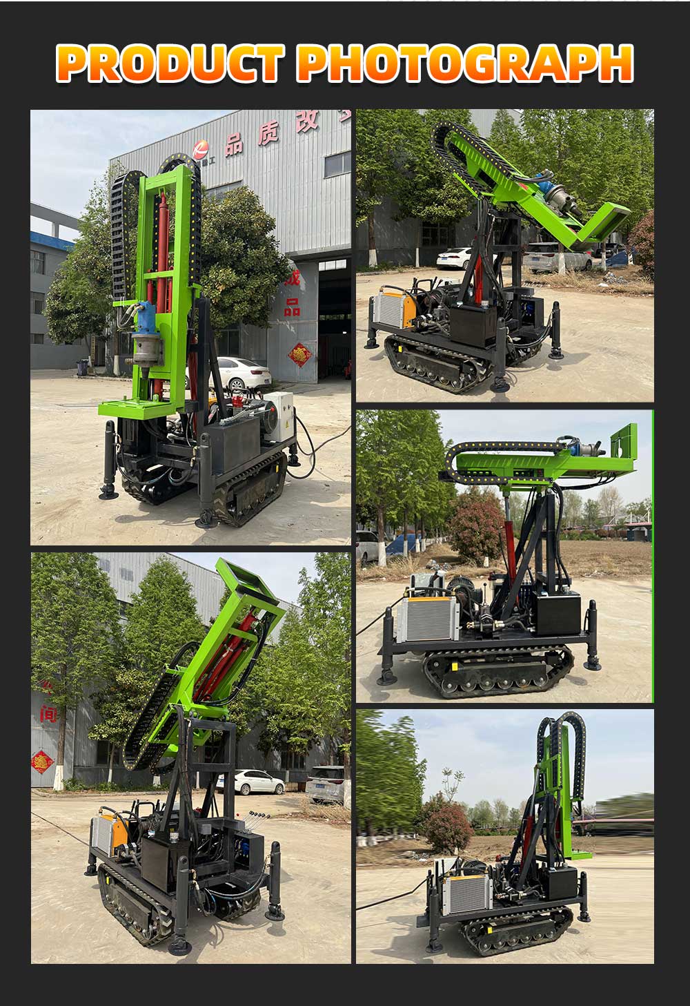 Equipamento de perfuração de furos pequenos