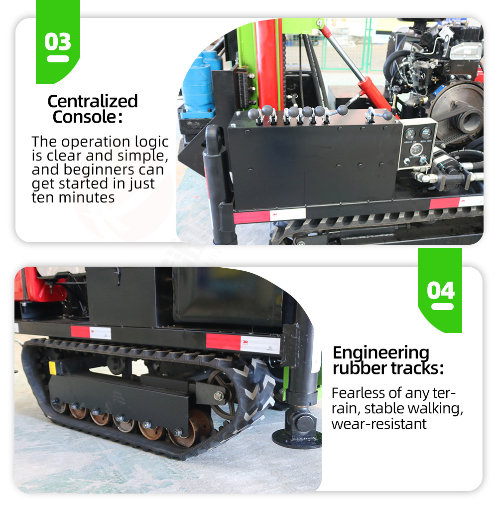 Crawler Down The Hole Drilling Rig