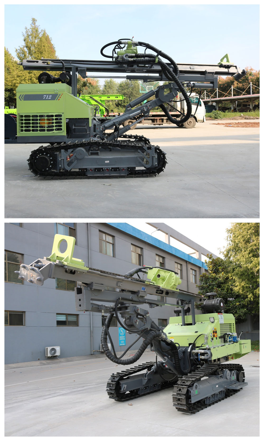 Hard Rock Drilling Machine