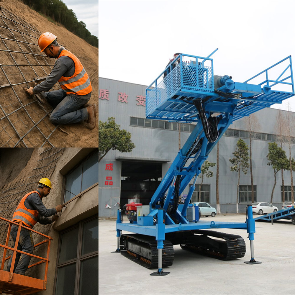 Crawler Anchor Drill