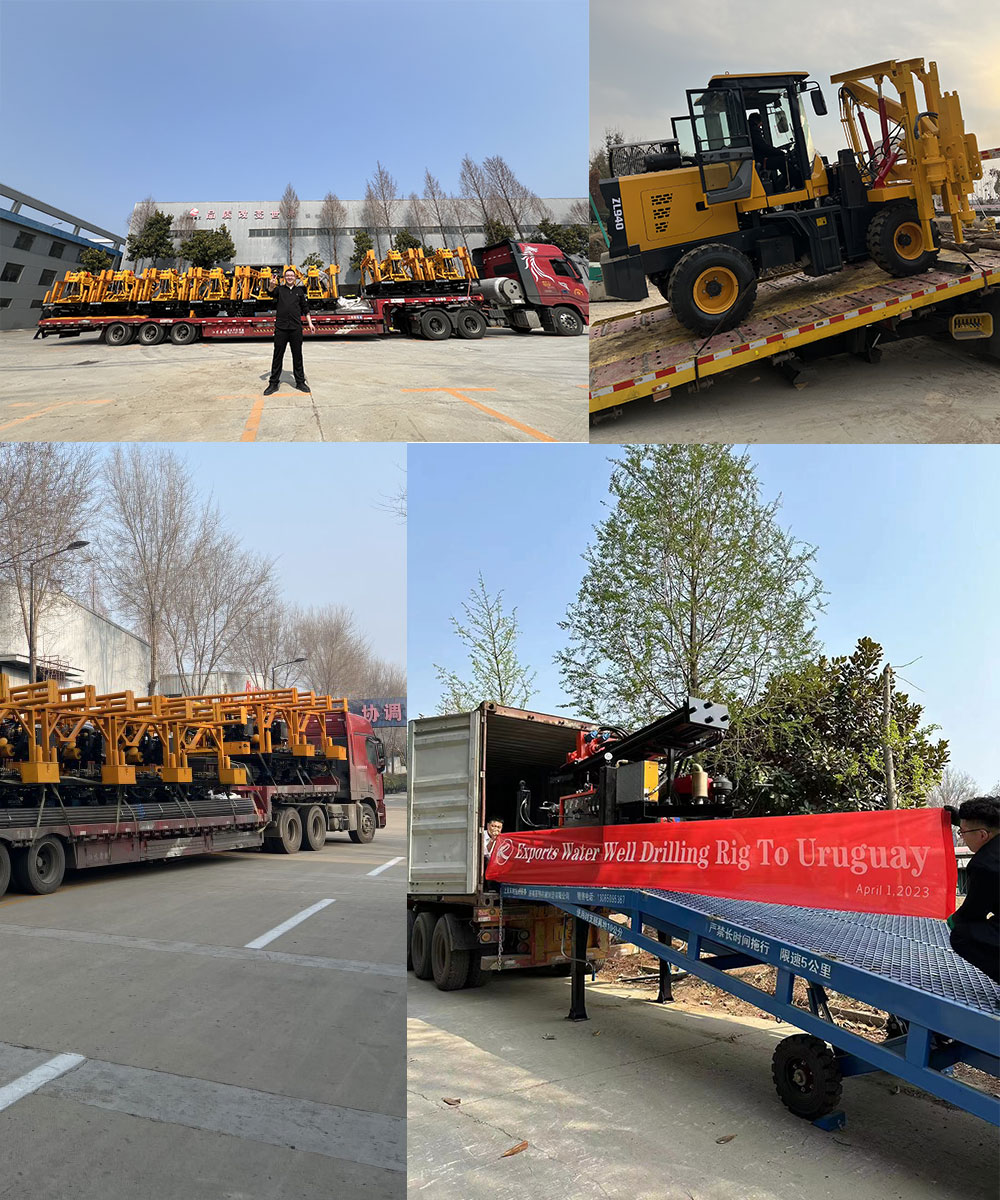 Máquina de ancoragem em rocha