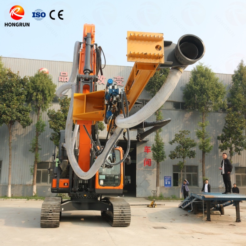 Excavator Drilling Rig