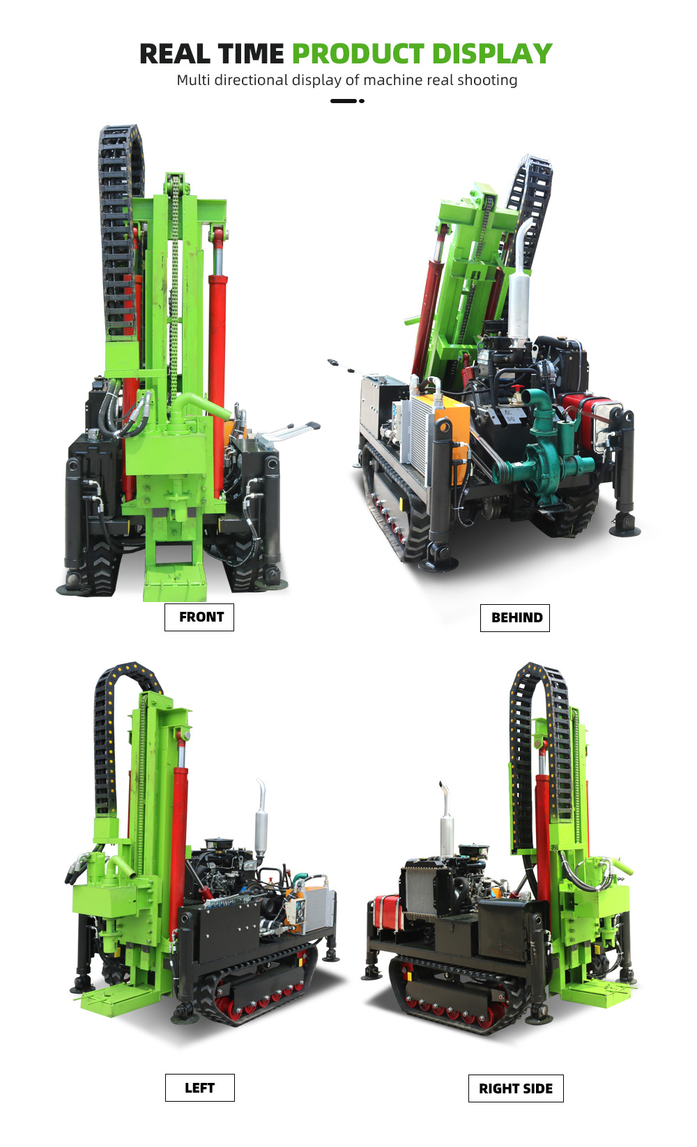 Equipamento de perfuração de poços de água residencial de 35 HP