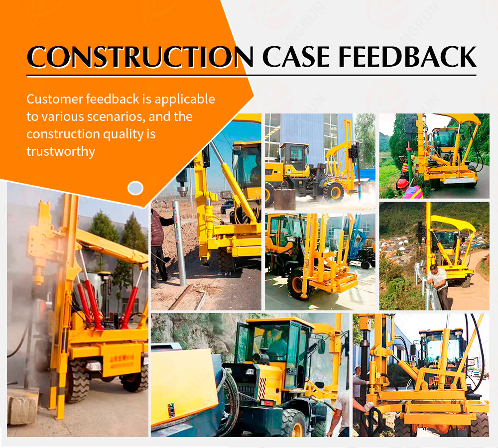 Guardrail Pile Driver