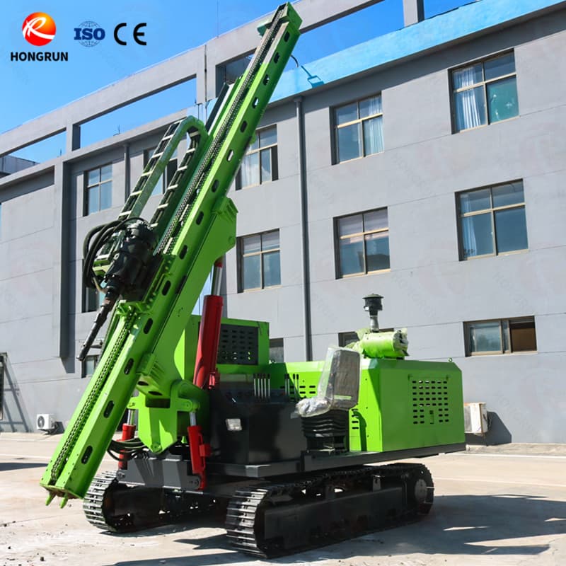 High Leg Photovoltaic Pile Driver