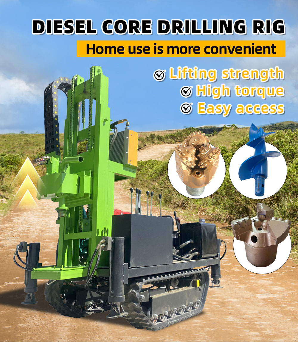 Equipamento de perfuração de poços de água de 25 cavalos