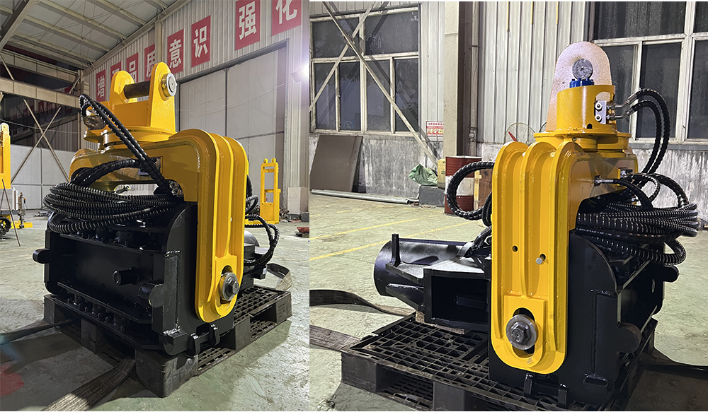 Hydraulic Vibratory Pile Driver