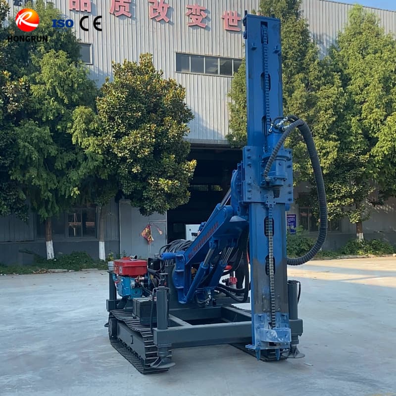 Máy khoan hầm bánh xích