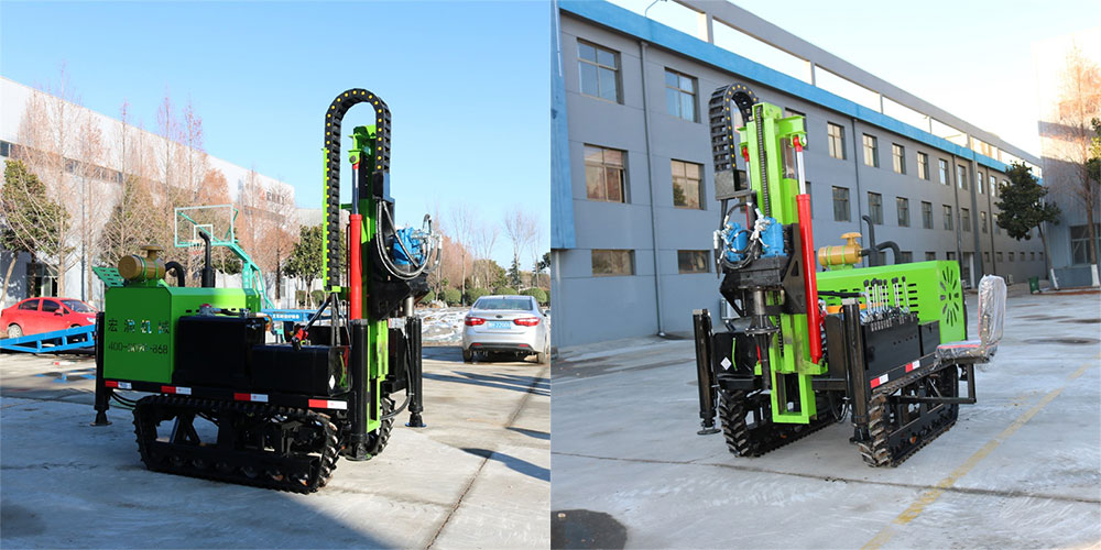 Foreuse à chenilles Foreuse à chenilles