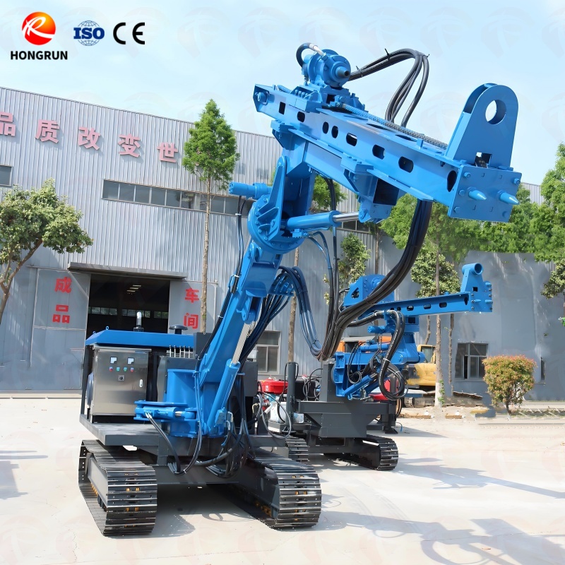 Буровая машина для взрывных работ