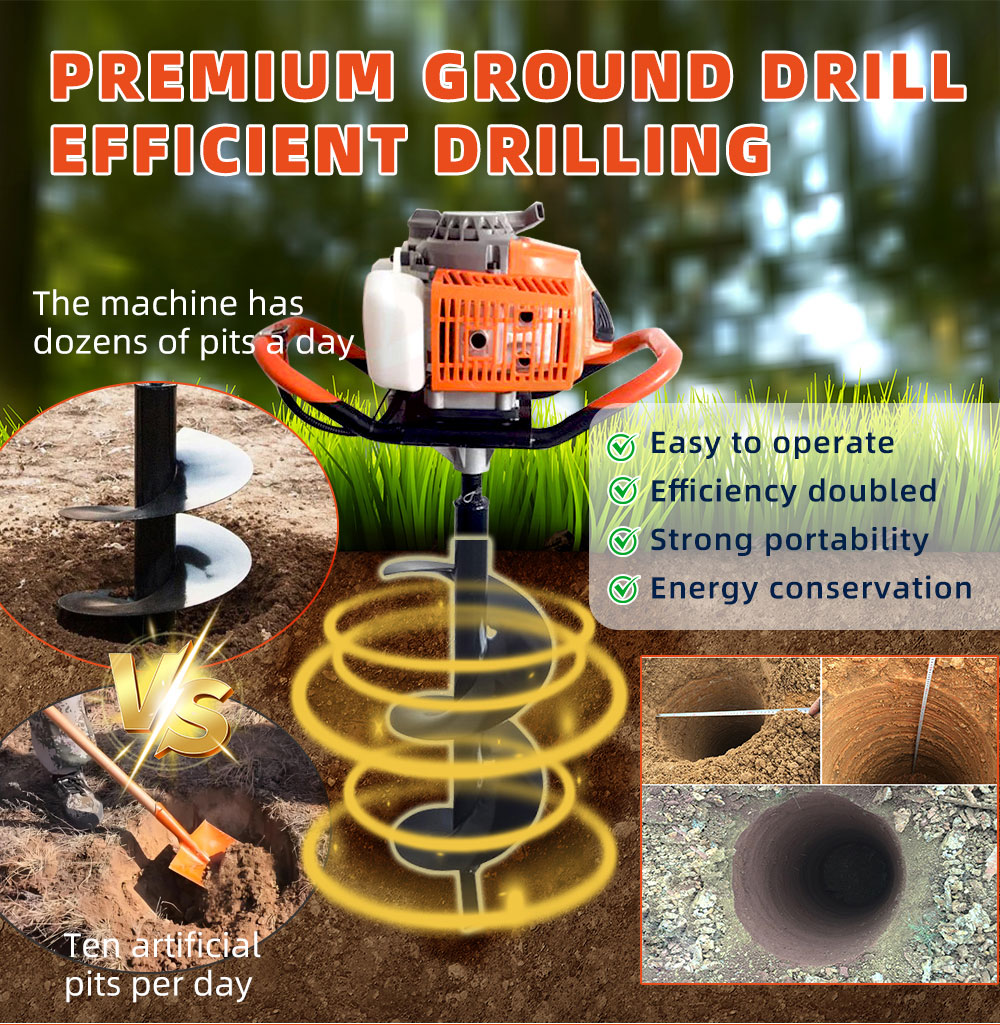 Equipamento de escavação de mochilas